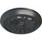 Ekena Millwork Olivia Ceiling Medallion (Fits Canopies up to 2 1/8"), Hand-Painted Pewter, 7 7/8"OD x 1 1/8"P CM07OLPES - alternate 5